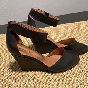 Jeffery Campbell Brand New never worn Black Wedge size 8.
